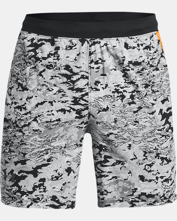Men's UA Launch 7'' Reflective Shorts, Black, pdpMainDesktop image number 5